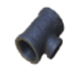 TEE REDUCTORA NEGRA NPT/ Modelo 1819 TEE REDUCTORA NEGRA NPT/ Modelo 1819